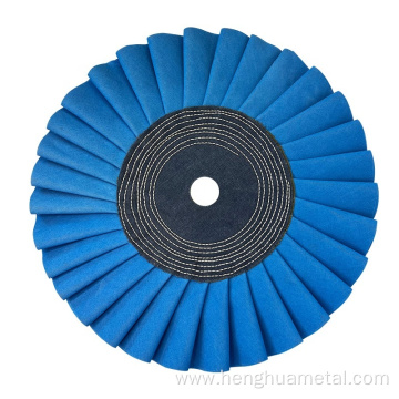 BLUE CLOTH AIR BUFFING WHEEL FOR JEWELRY